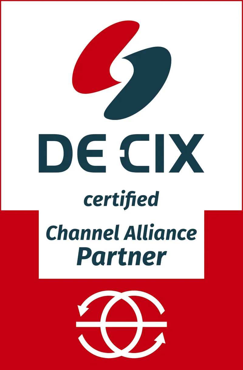 DE-CIX certified Channel Alliance Partner